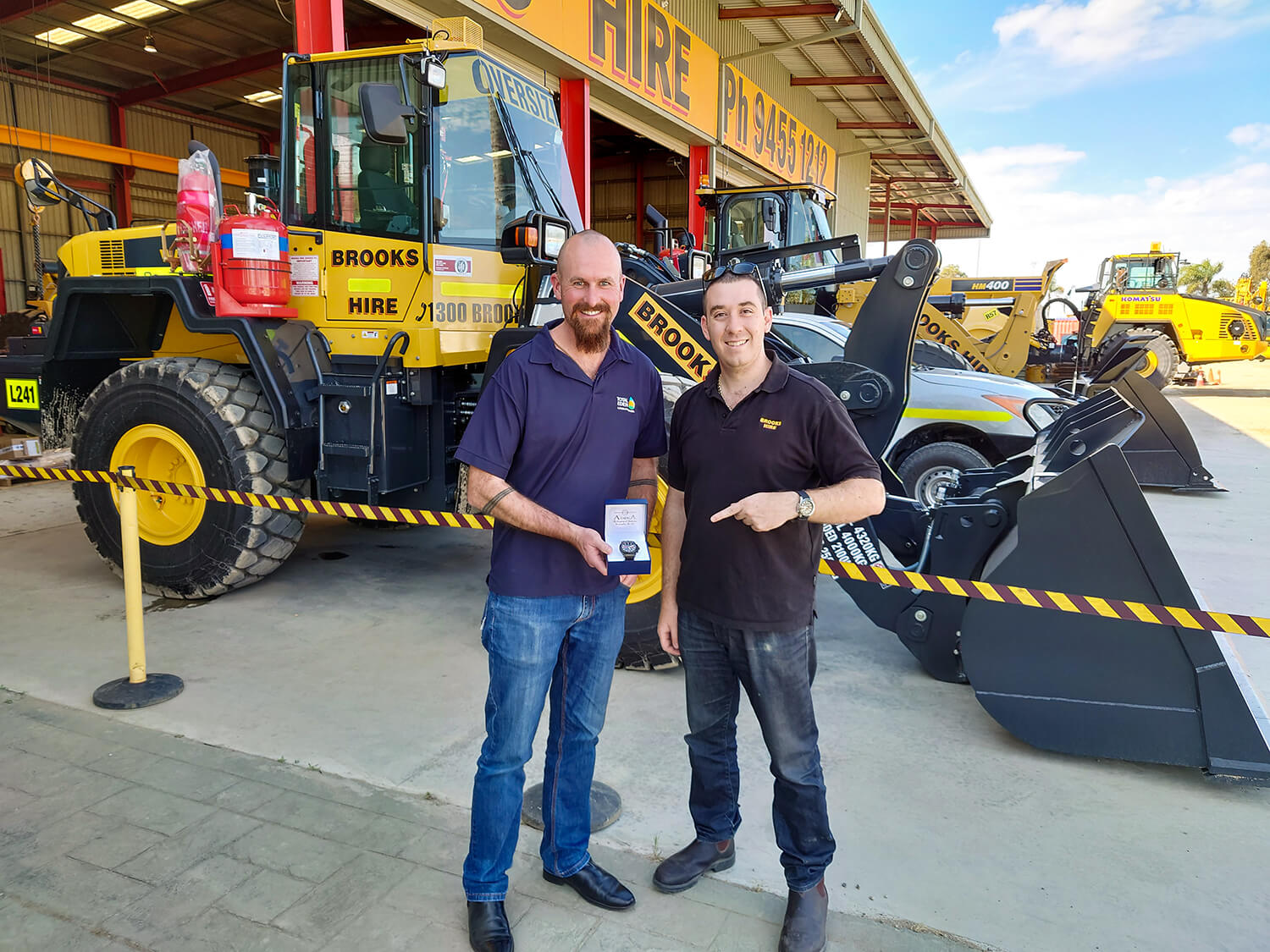 CONGRATULATIONS TO TOTAL EDEN! Brooks Hire